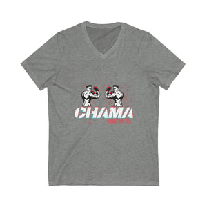 Fight T-Shirt Chama MMA Gift for Boyfriend V-Neck Tee JJ