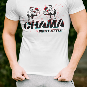 Fight T-Shirt Chama MMA Gift for Boyfriend V-Neck Tee JJ