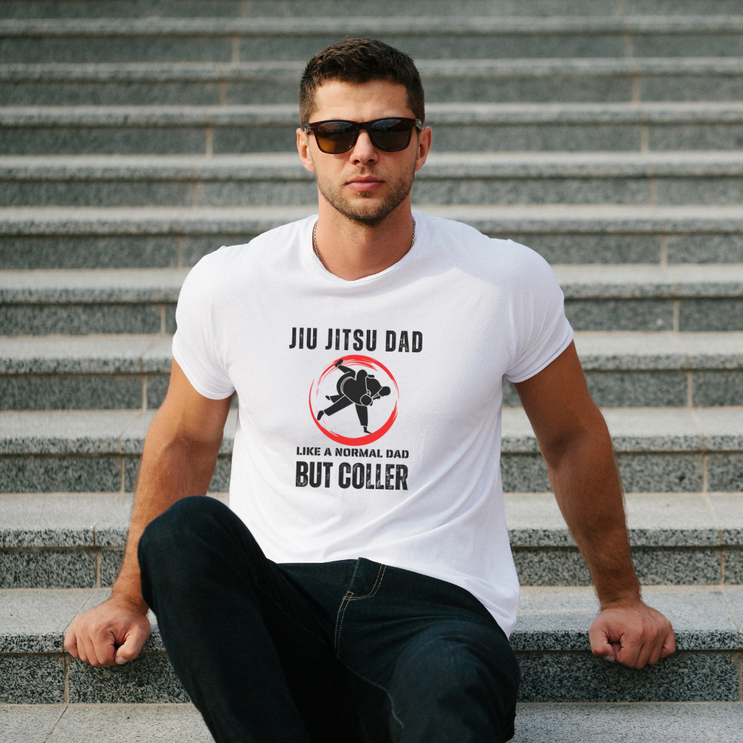 Funny Dad Jiu-Jitsu Shirt T-Shirt Gift Unique T-Shirt for Jiu-Jitsu Lovers MMA fight