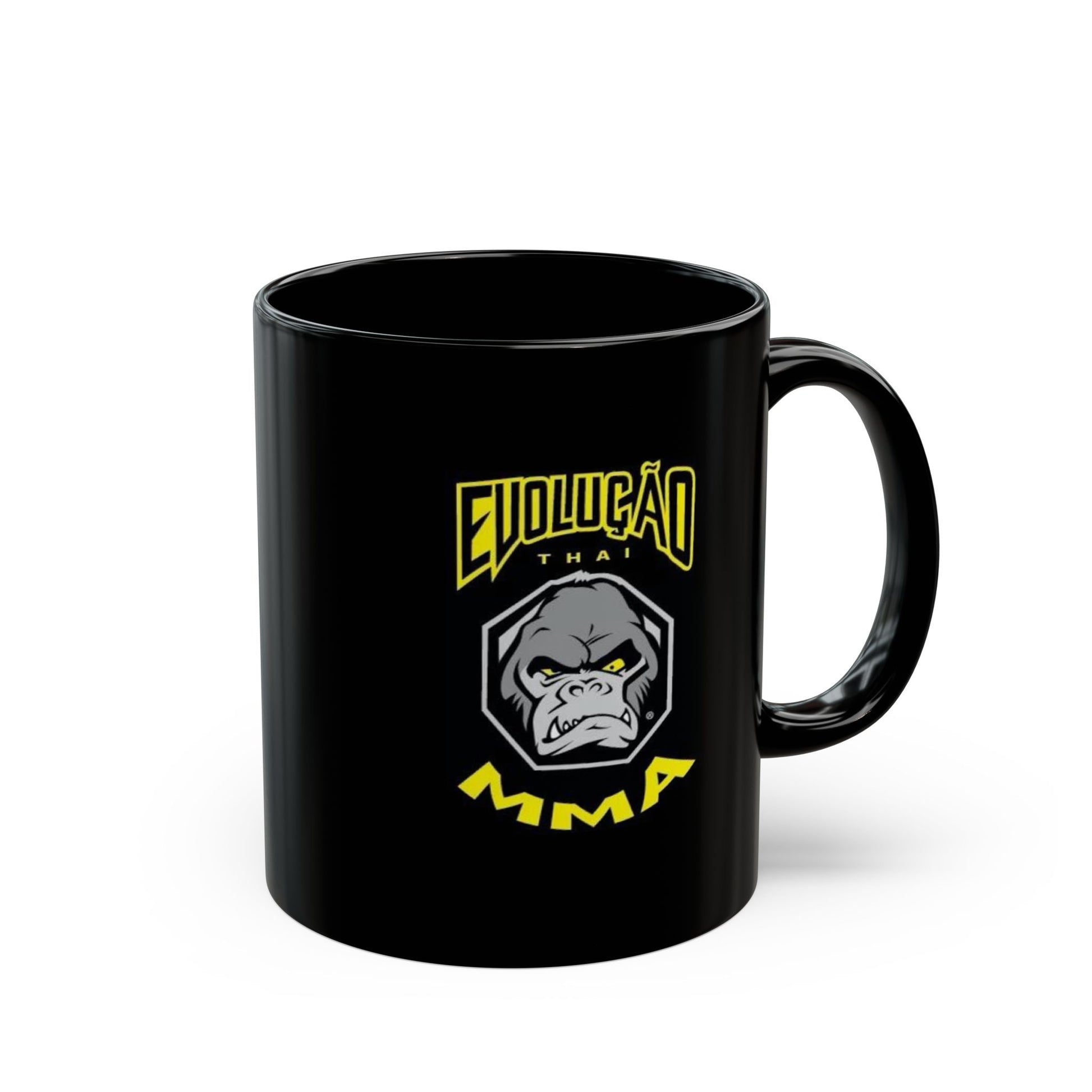 All Black Evolucao Thai Mug Coffee Fight Lovers