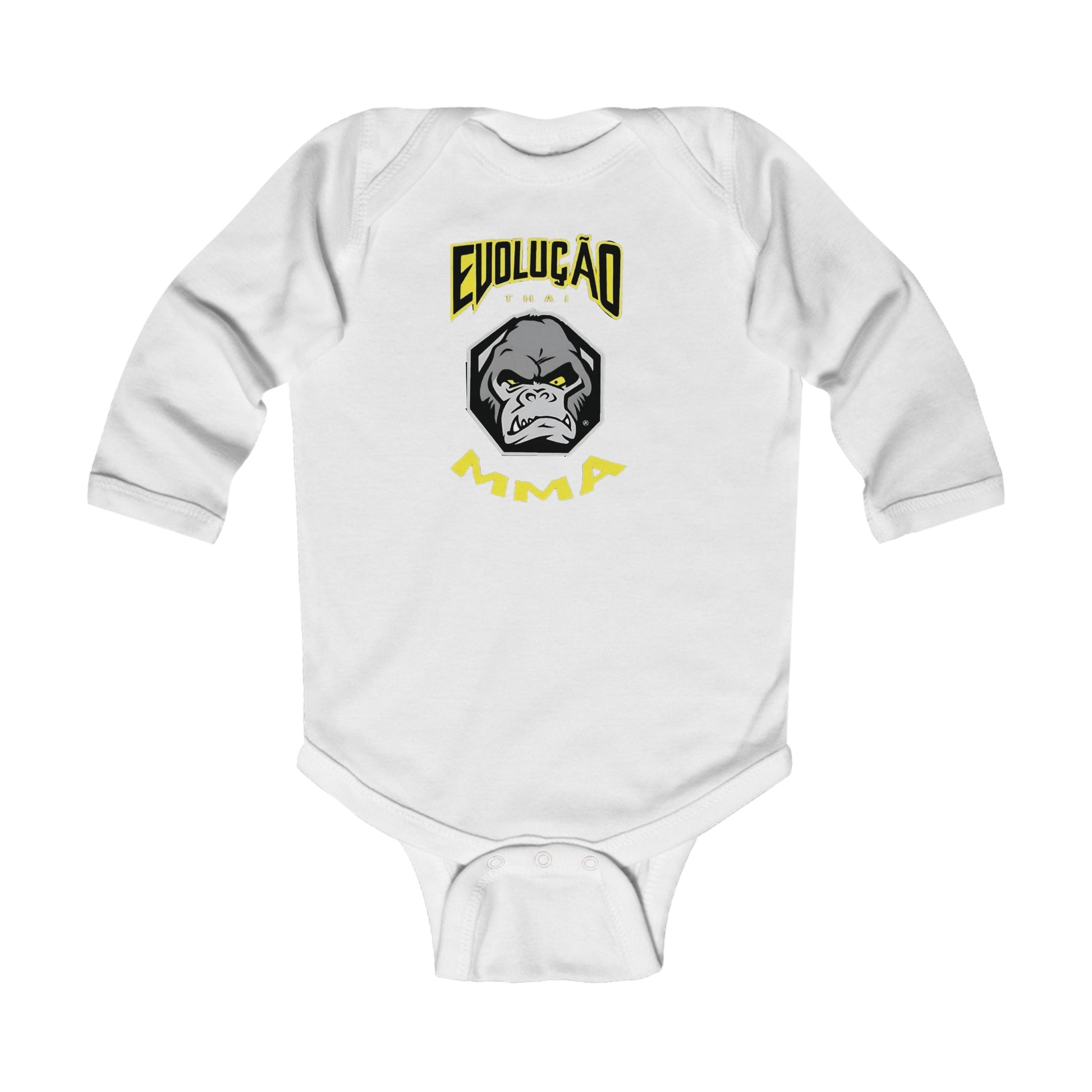 Evolucao Thai Gorilinha Infant Long Sleeve Bodysuit | Sizes Newborn/6M/12M/