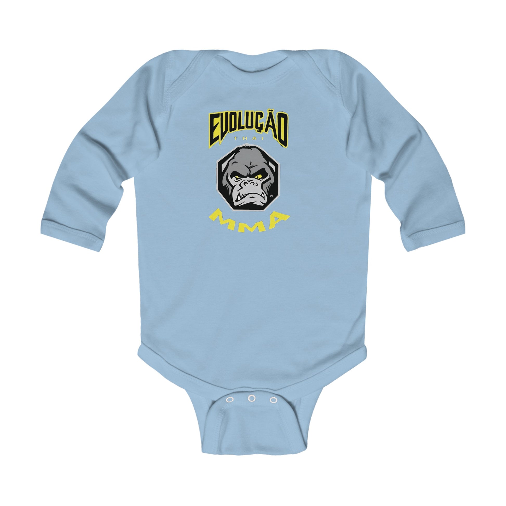 Evolucao Thai Gorilinha Infant Long Sleeve Bodysuit | Sizes Newborn/6M/12M/