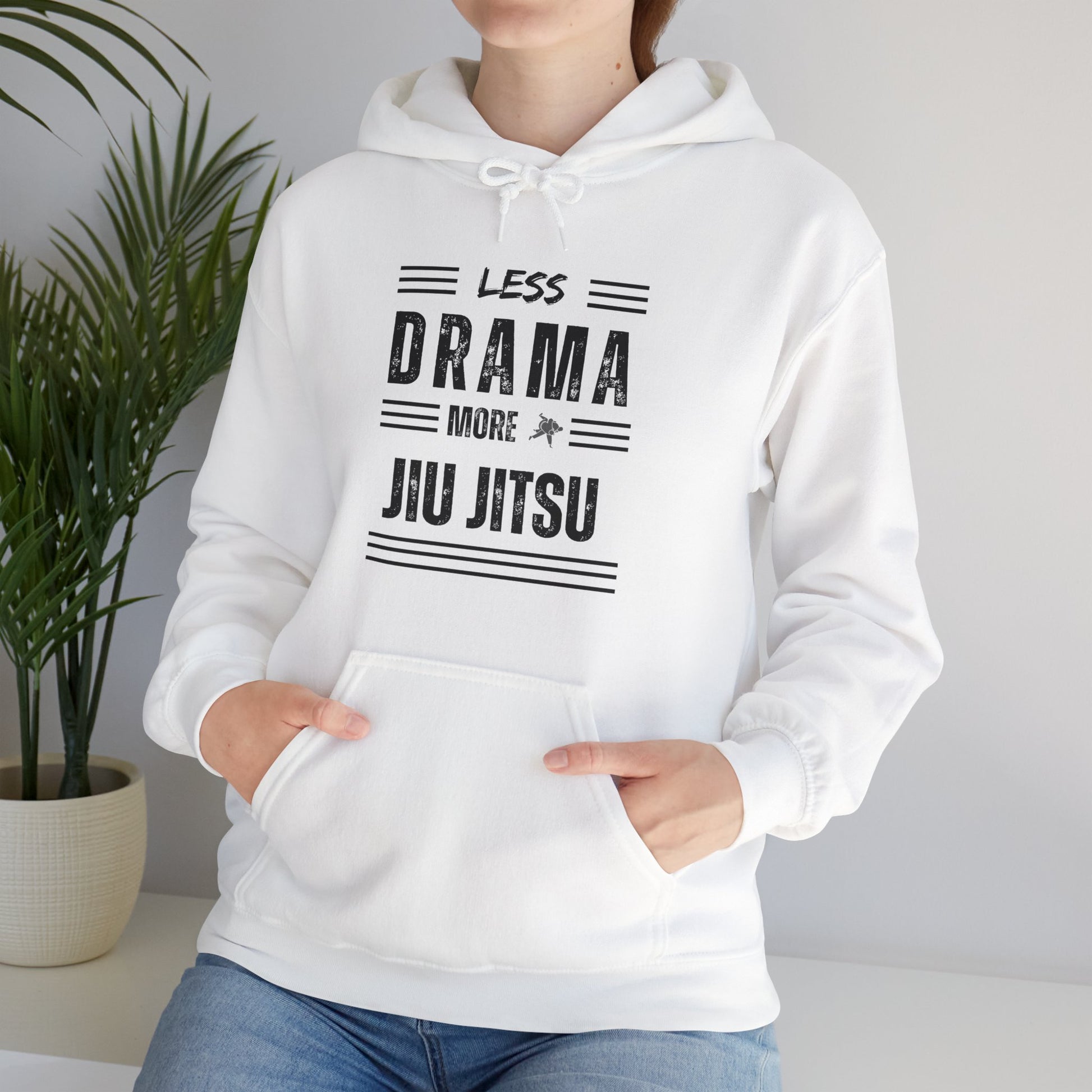 JiuJitsu Unisex Hoodie Jiu-Jitsu Gift Martial Arts Sweatshirt Jiu BJJ Brazilian Wresting Clothing